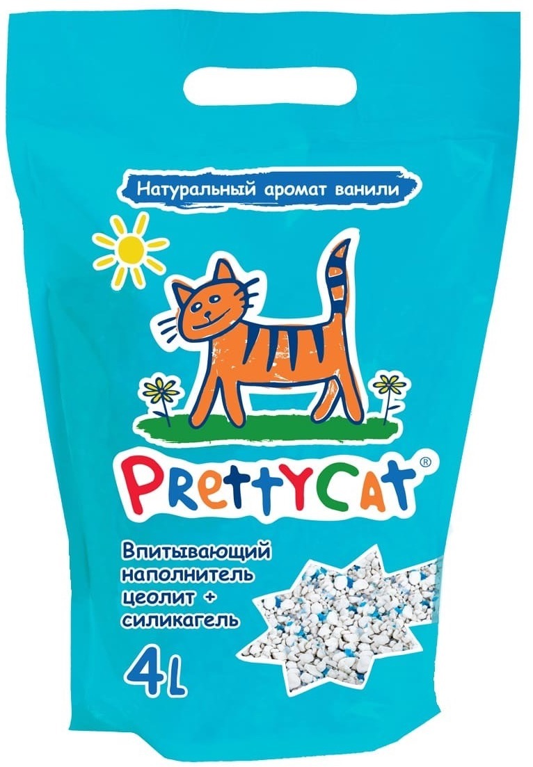 PrettyCat Aroma Fruit наполнитель для лотка для кошек глиняный .